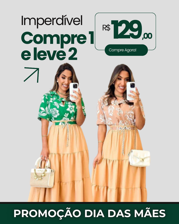 COMPRE 1 LEVE 2 - Conjunto Yasmin